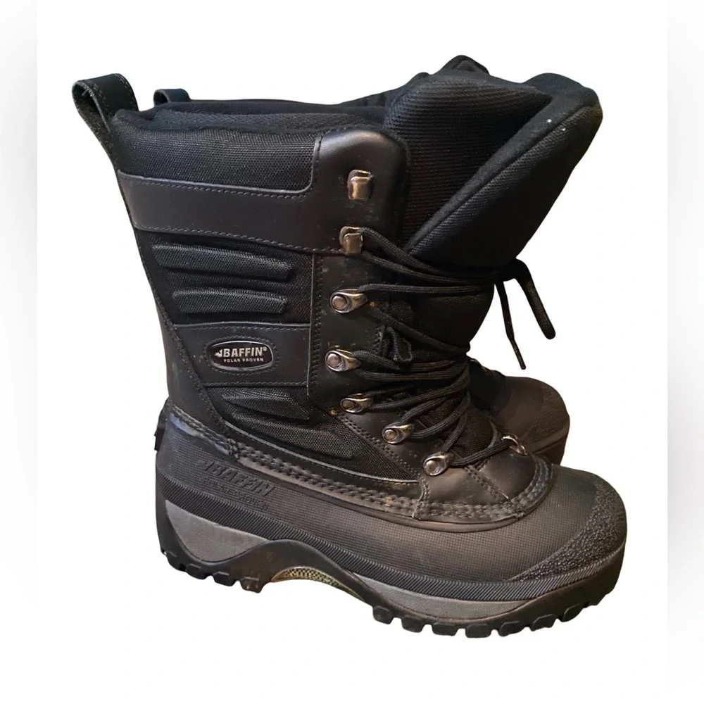 BAFFIN Crossfire Waterproof Insulated Winter Boots Soft Toe Mens Size 8